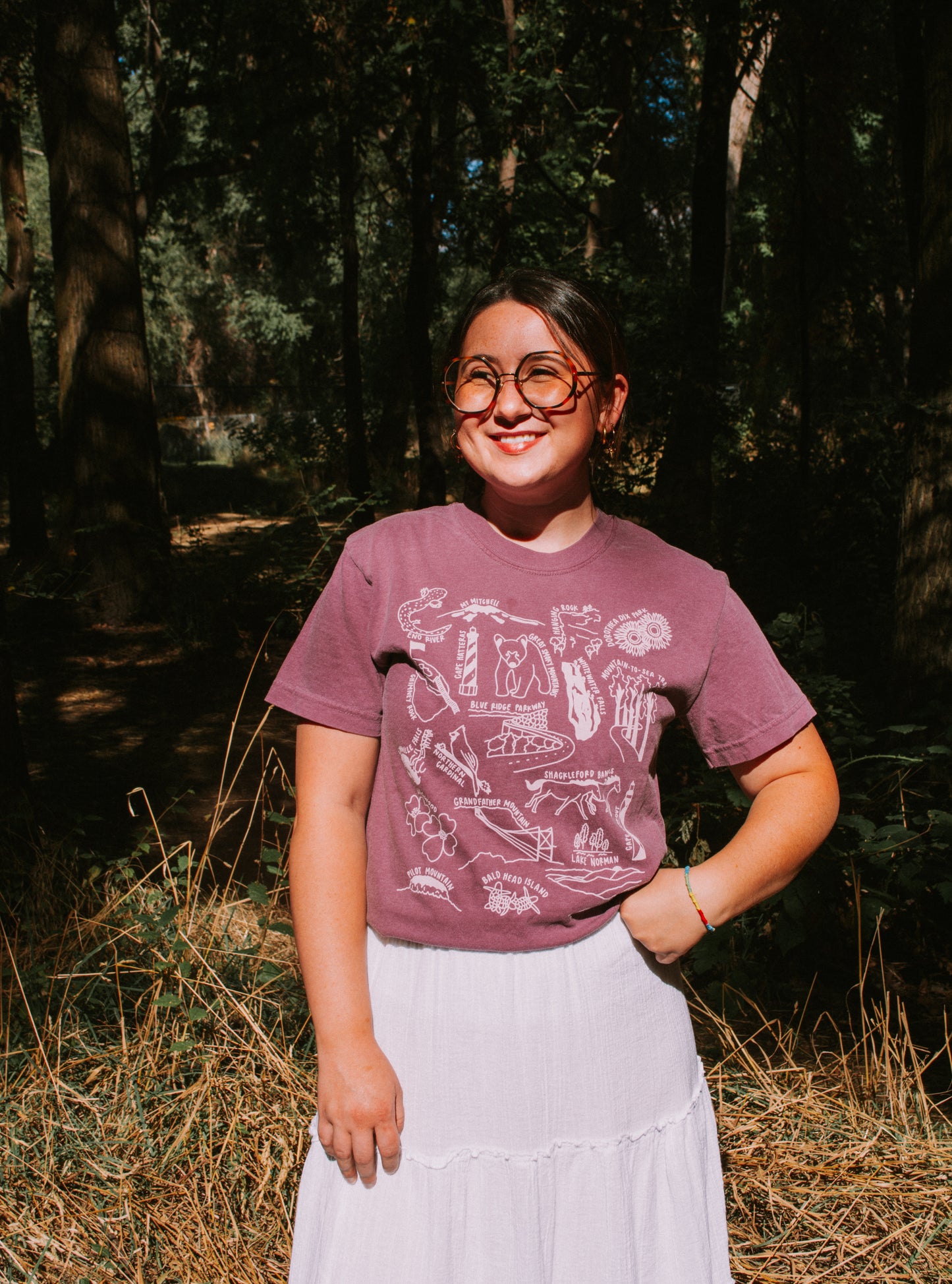 North Carolina Nature Checklist T-Shirt