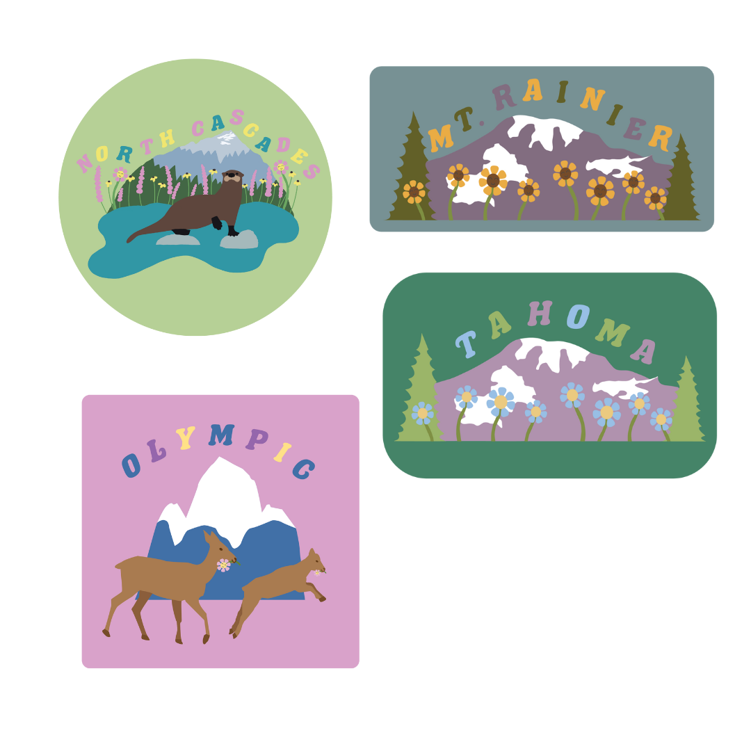 National Parks Sticker Pack