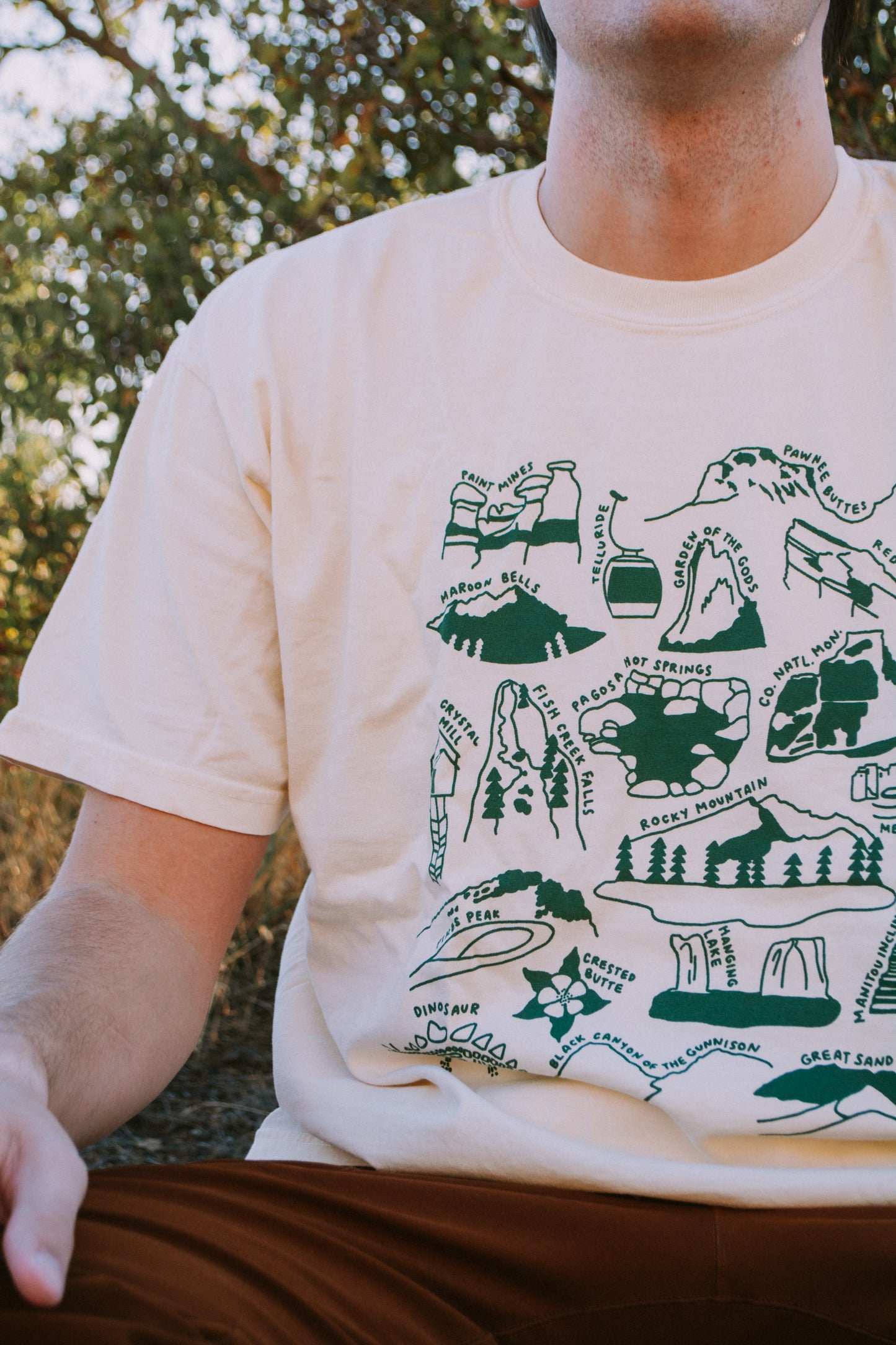 Colorado Nature Checklist T-Shirt