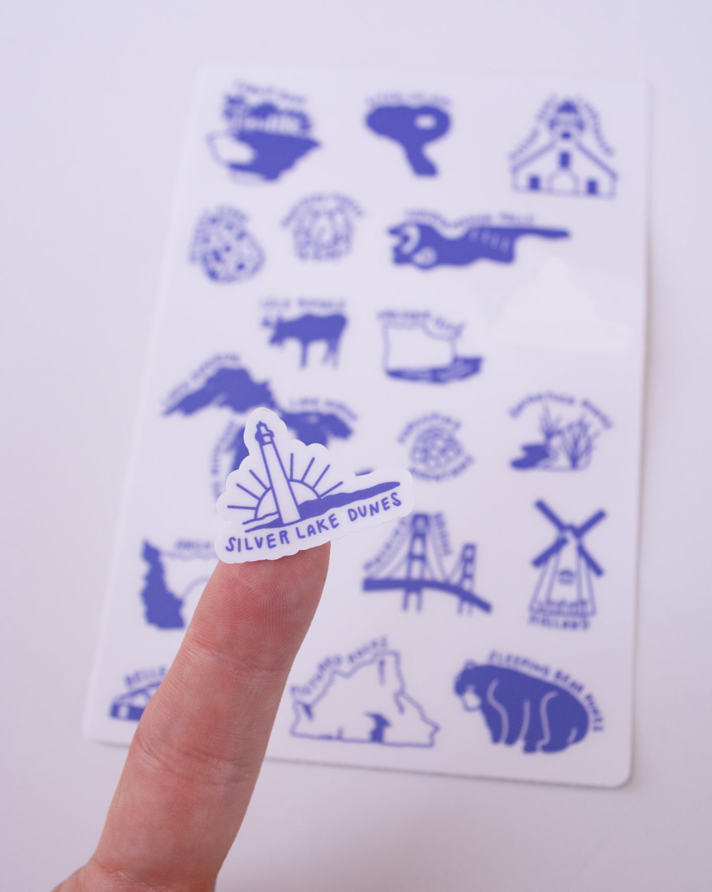 State Nature Checklist Sticker Sheets