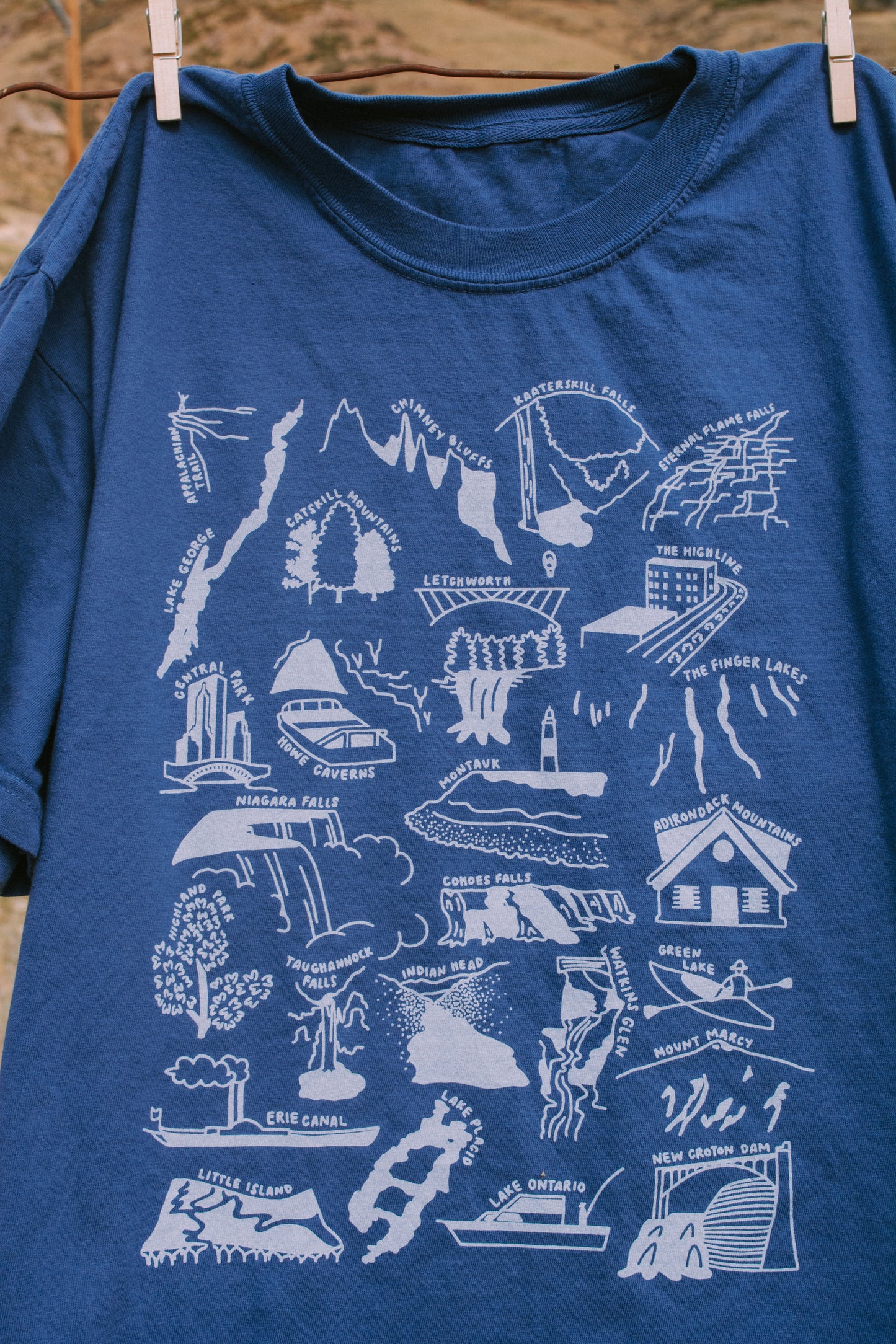 New York Nature Checklist T-Shirt