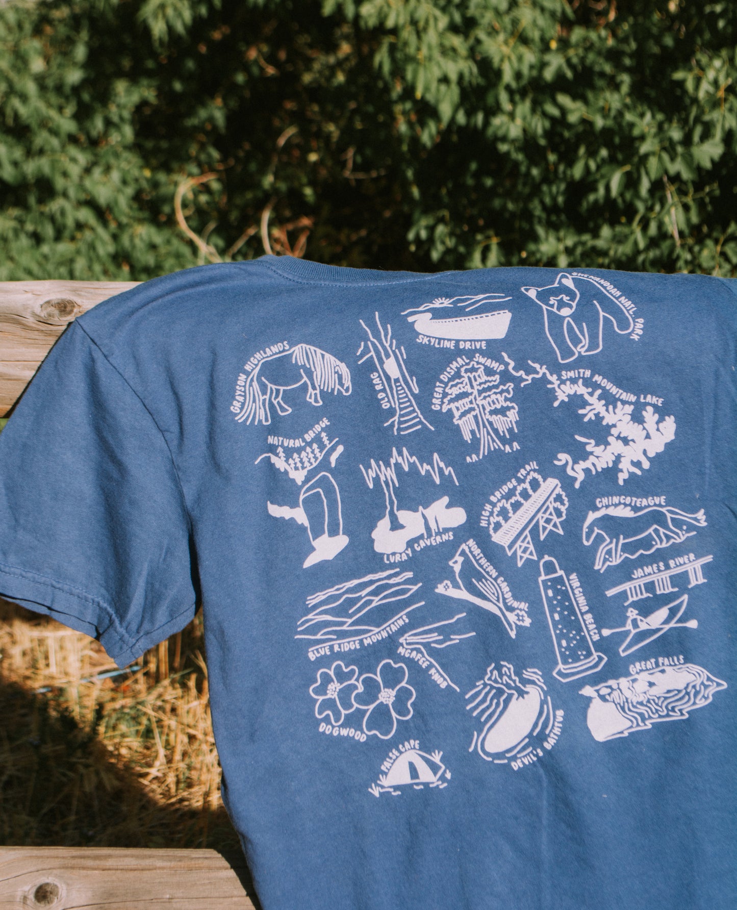 Virginia Nature Checklist T-Shirt