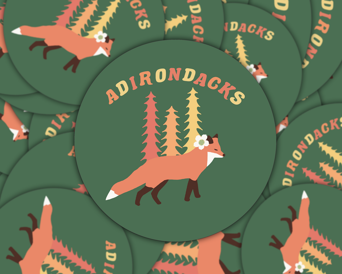 Adirondacks Vinyl Sticker