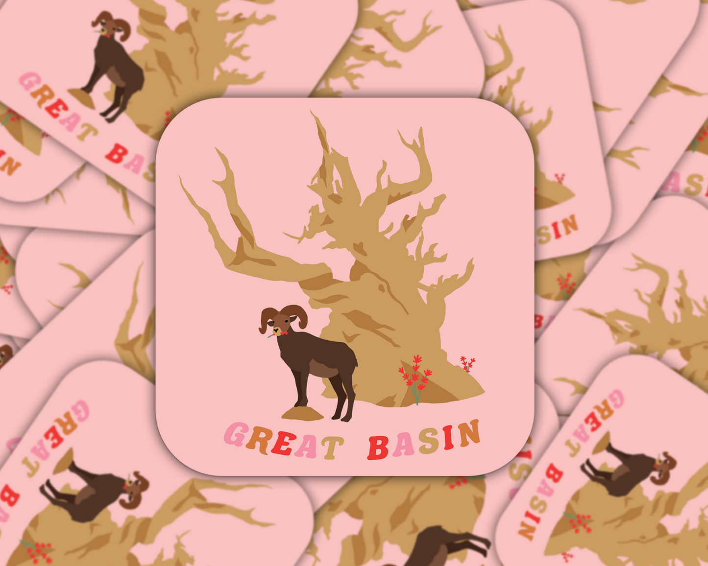 Great Basin Vinyl Sticker