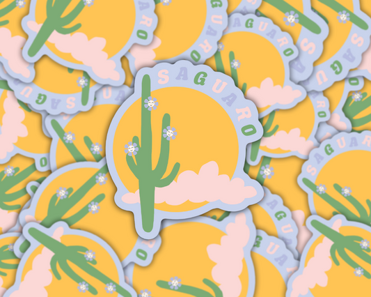 Saguaro Vinyl Sticker