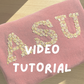 Floral Sweatshirt Video Tutorial Package