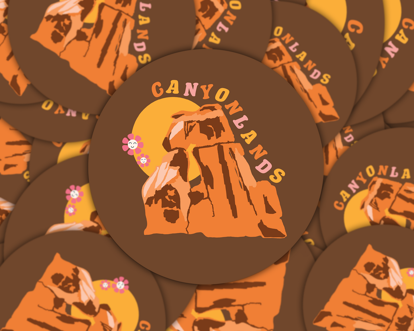 Canyonlands Vinyl Sticker