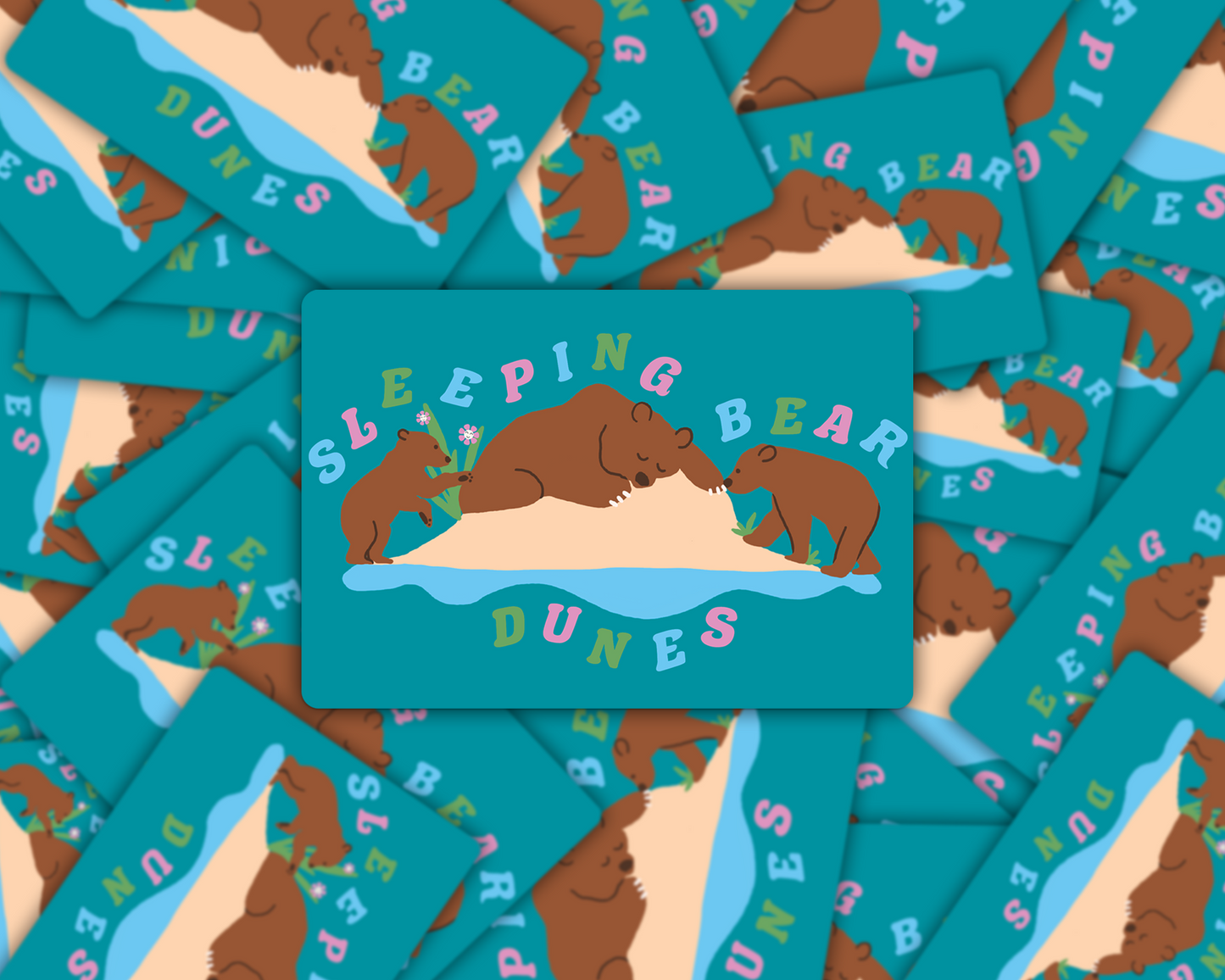 Sleeping Bear Dunes Vinyl Sticker